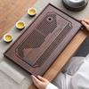 Engrave Pattern Chinese Kungfu Tea Tray Detachable Drain Tea Table Tea Serving Tray  Tea Room