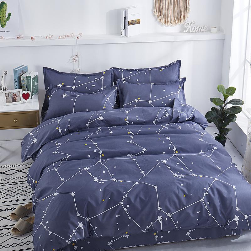 Quilt Cover, One Piece, Skin Friendly, Comfortable, and Simple. Single or Double Student Dormitory Household Quilt Cover, One Piece Quilt Cover