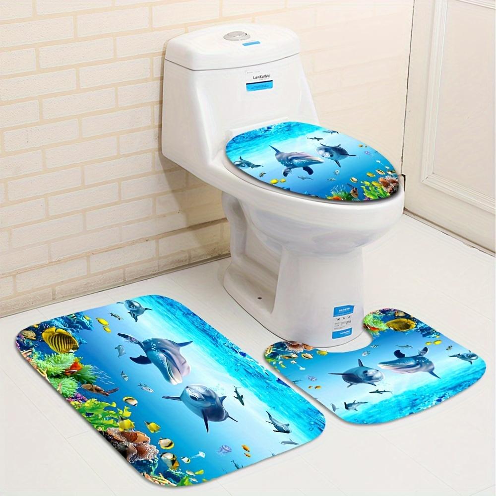 Underwater World Pattern  Pattern Shower Curtains Geometric Stripes Drapes For Bathroom Accessories Set Bathtub Curtain With Hooks Waterproof