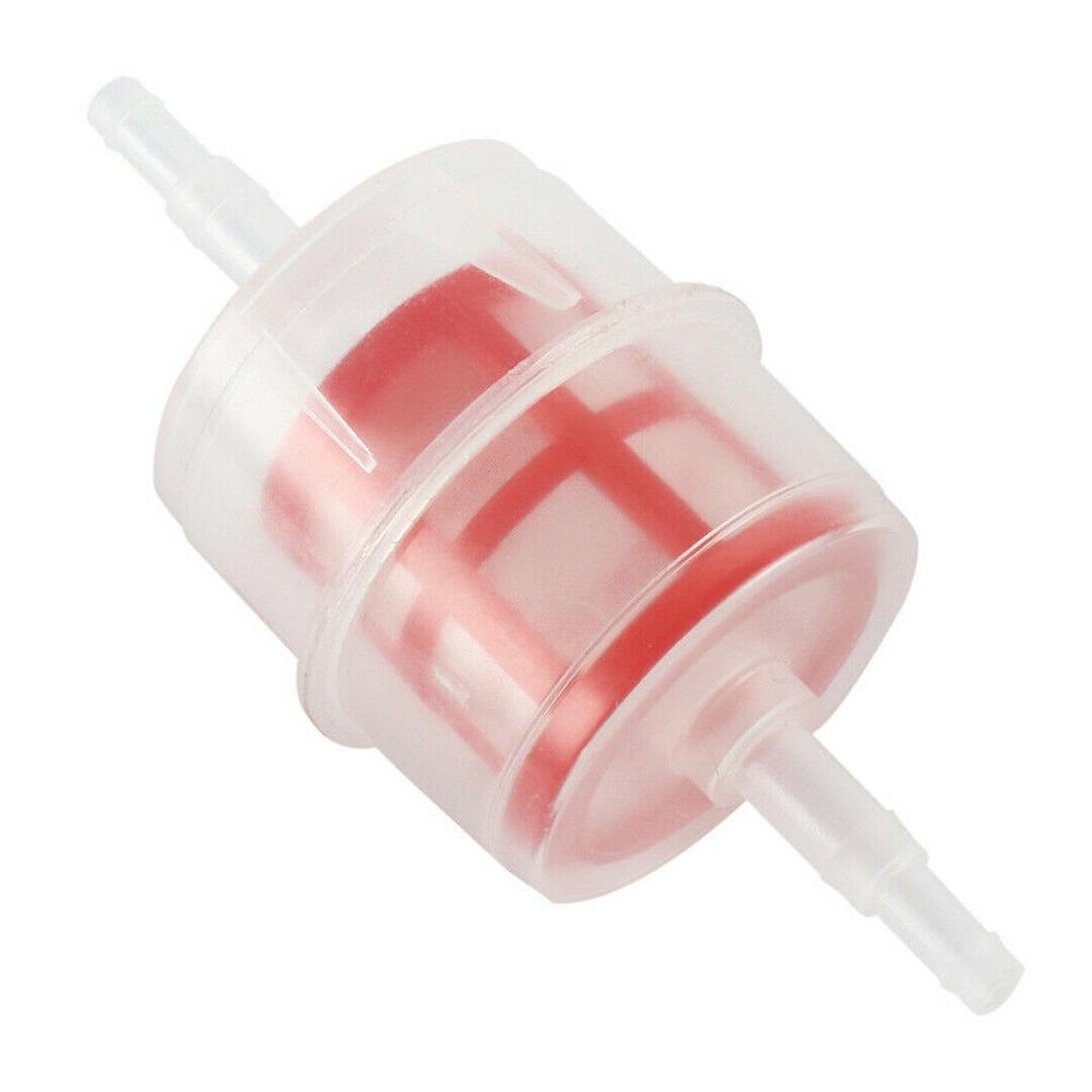 2pcs Fuel Filter Diesel Inline 6/8mm Pipe Hose Car