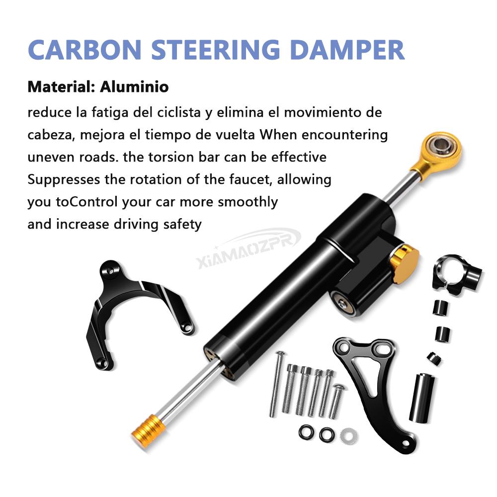 For GSXS750 GSX-S750 gsx-s750 2017-2021 2022 2023 Accessories Steering Damper Stabilizer Bracket Support Mounting Kit GSXS 750
