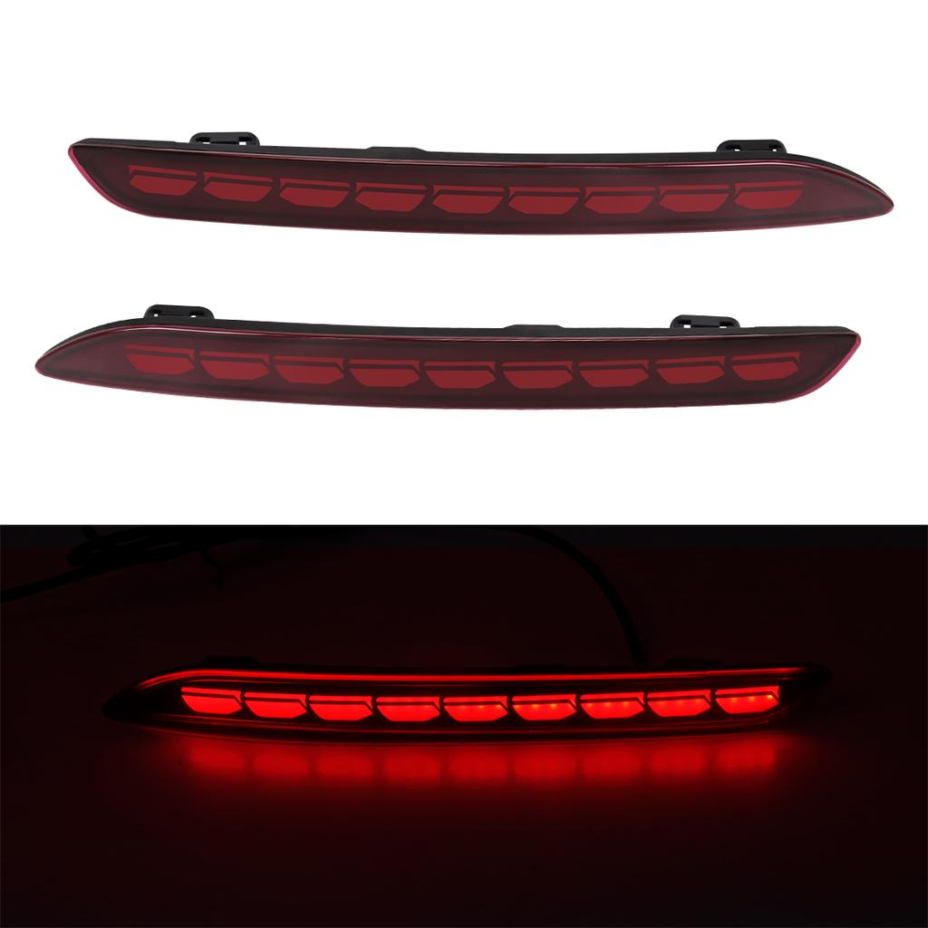 For Honda Accord  2025 2025LED Rear Bumper Reflector Light  Auto Brake Warning Lamp Waterproof Multi-function Car Accessories