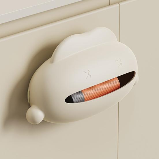 Garbage Bag Storage Box Large Capacity Wide Opening Bathroom Easy Installation Wall