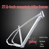 Cadru de bicicletă montană din aluminiu cu frână cu disc ascunsă, Suportă frână hidraulică pe disc, Disponibil în mărimile 26", 27,5" și 29".