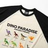 Seupeullaesikodeu Raglan Long Sleeve Cream - Dino Paradise