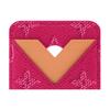 Louis Vuitton Magnet Monogram Coated Canvas Card Holder Men Card Holder Rose-Pink M26944