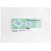Deli A4 Transparent Frosted Waterproof Zipper File Bag for Documents