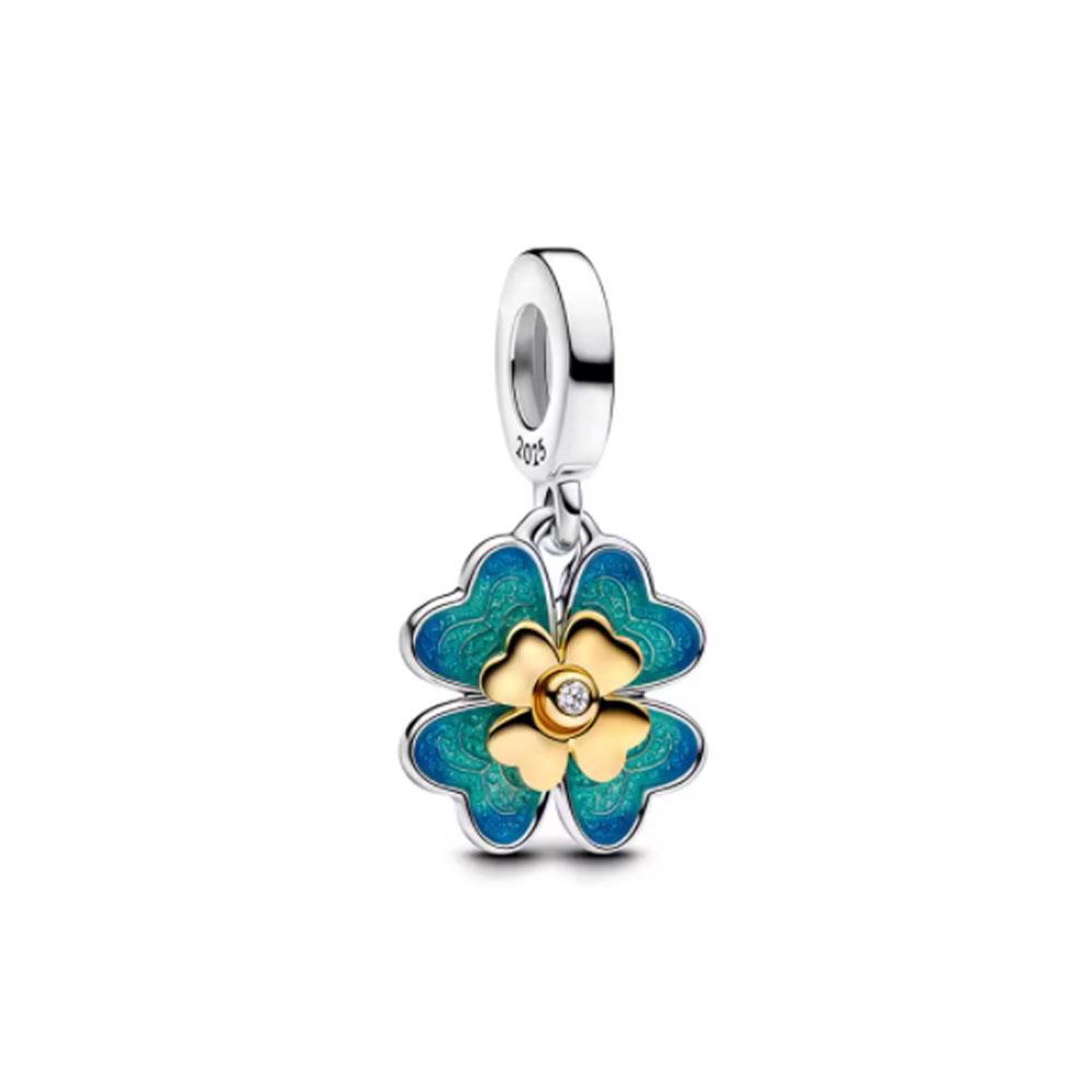 Europe Copper Family Charm Fit Original Bracelet Jewelry Pendant Sparkling Mom Bead Dangle Mother'S Day Gift