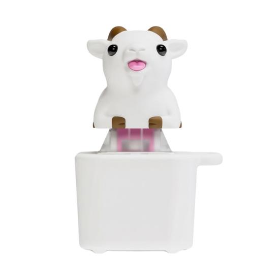 Sensory Tactile Feedback Toy 1/2Pcs Goat Keyboard Fidget with Sound, Rechargeable Sheep Finger Clicker Interactive Toy, Animal Button Decompression 1pc