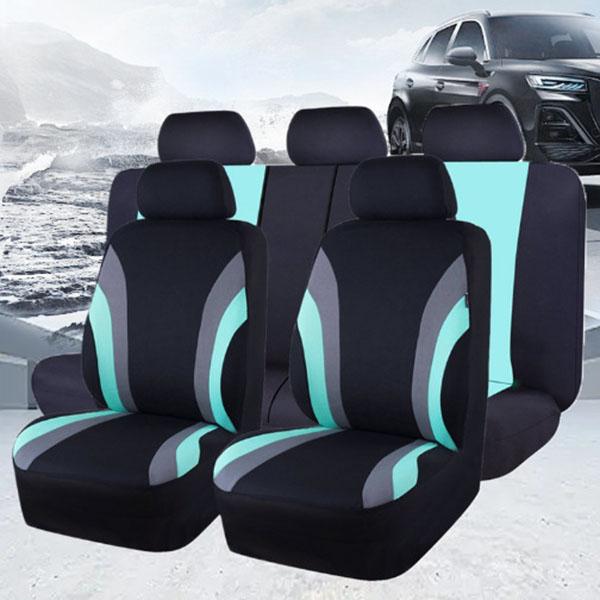 Universal Full Car Seat Covers Set Auto Seat Decoration Rear Front Seat Cover Car Cushion Protector Case Cover Car Interior Accessories