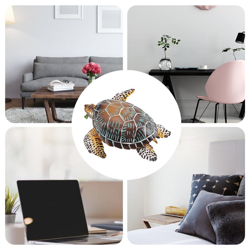 Sea Turtle Figurine Realistic Tortoise Toys Colorful Educational Turtle Toy For Children Boys Girls
