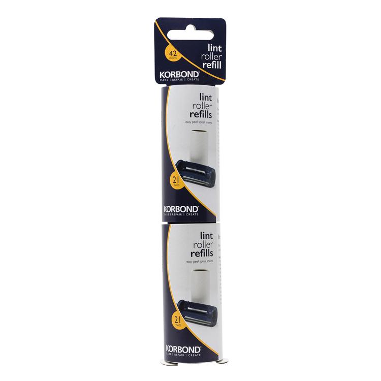Korbond Lint Roller Refills 2pk