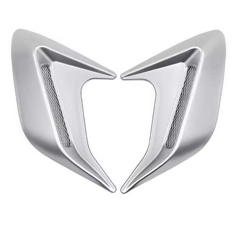 ABS Automotive Side Vent Adhesive Decals Simple Peels & Stick Design Styling Enhancement Sticker for Car Truck Exterior