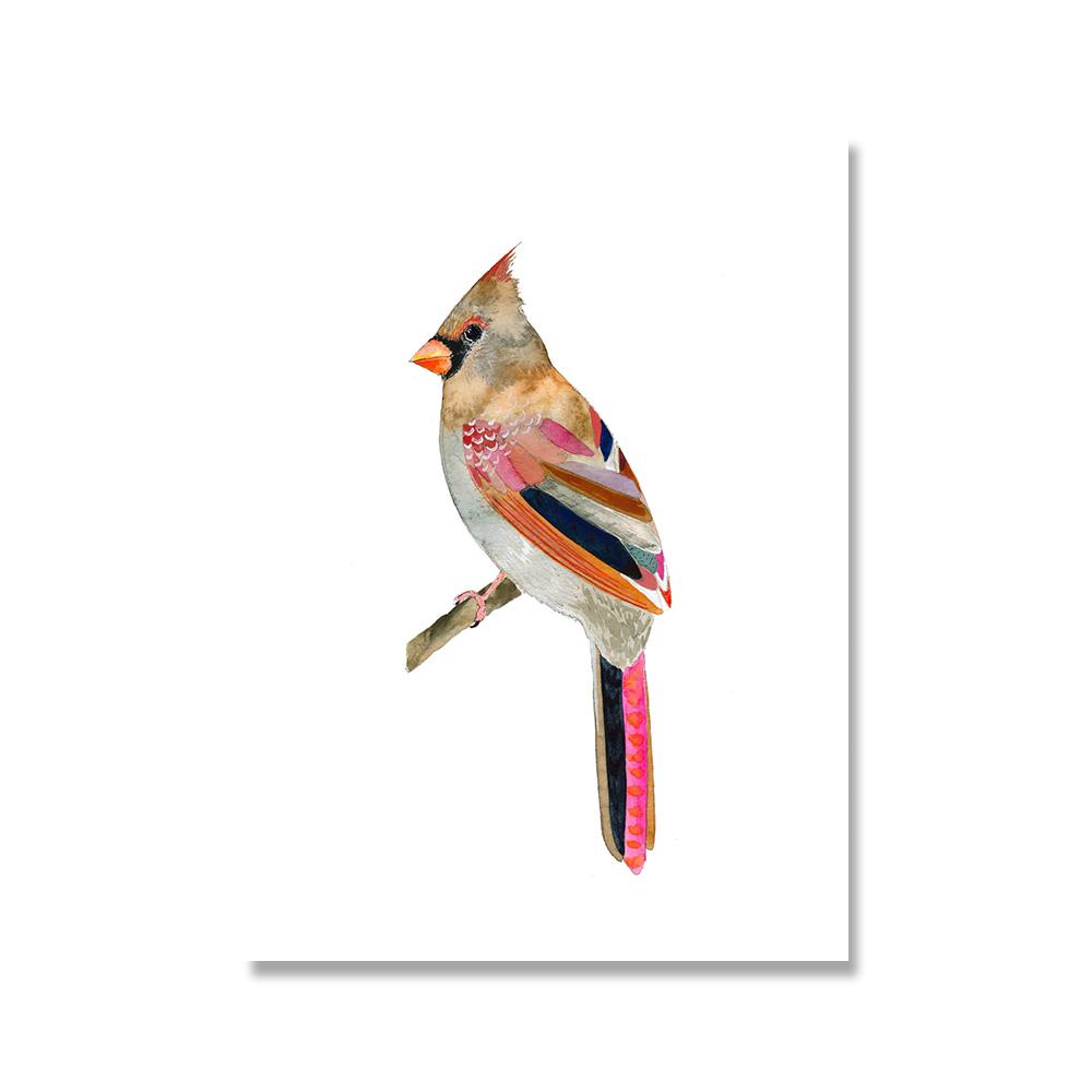 Toucan Watercolor Tropical Rain Forest  Wall Art Canvas Painting Nordic Toucan Posters And Print Picture Living Room Home Decor