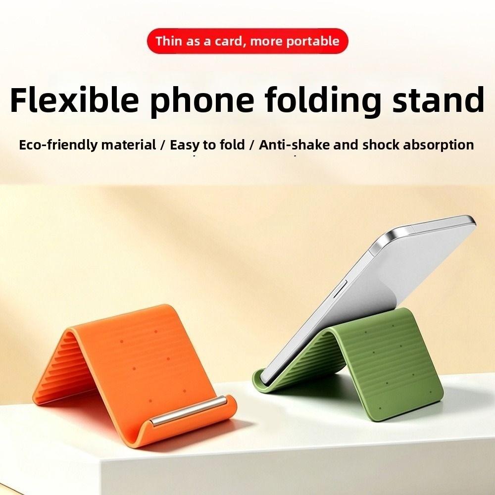 Flexible Silicone Phone Holder Adjustable Smartphones Support Bracket Tabletop Organizer
