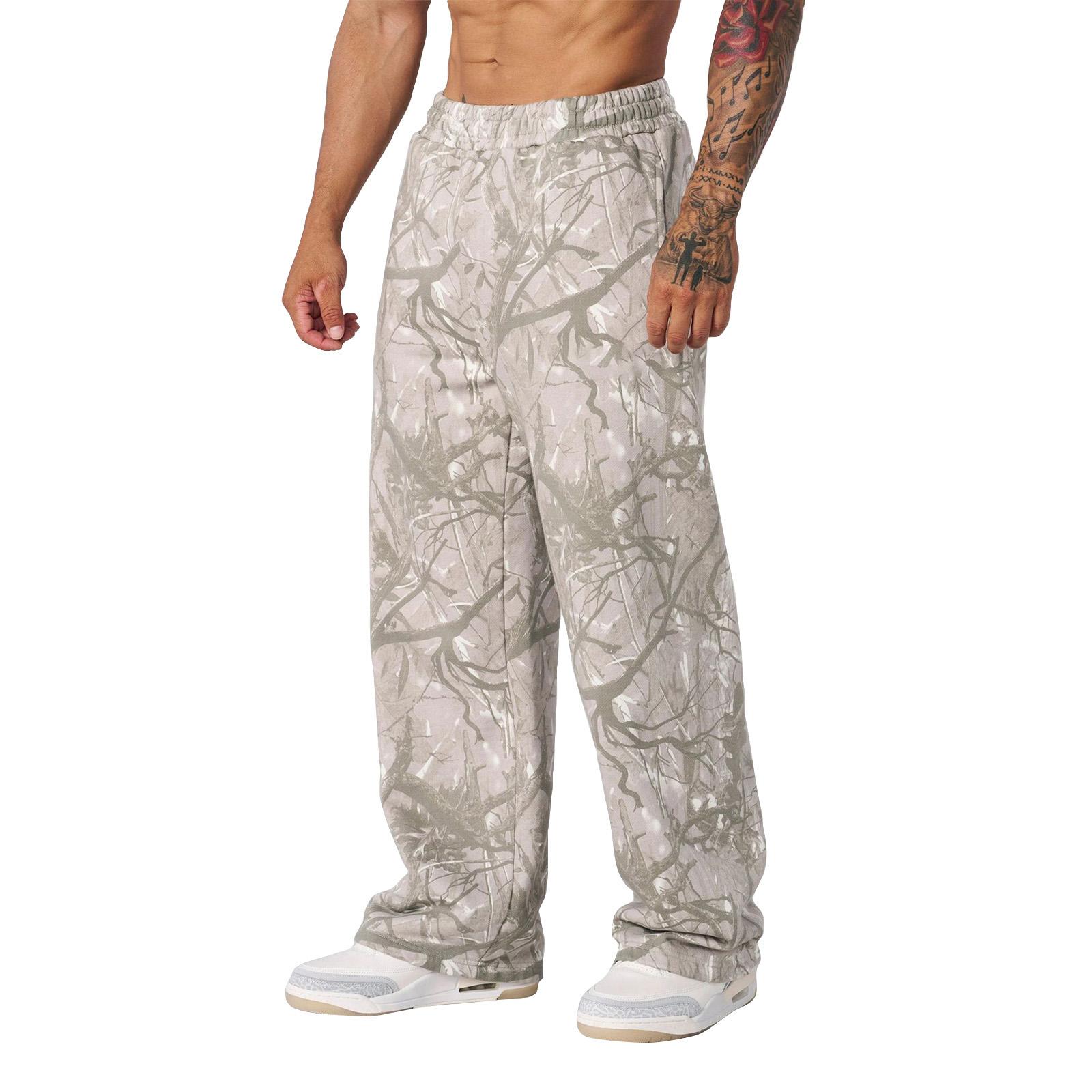 

Men s Camouflage Loose Wide Leg Sweatpants Men s Casual Fashion Sweatpants XL