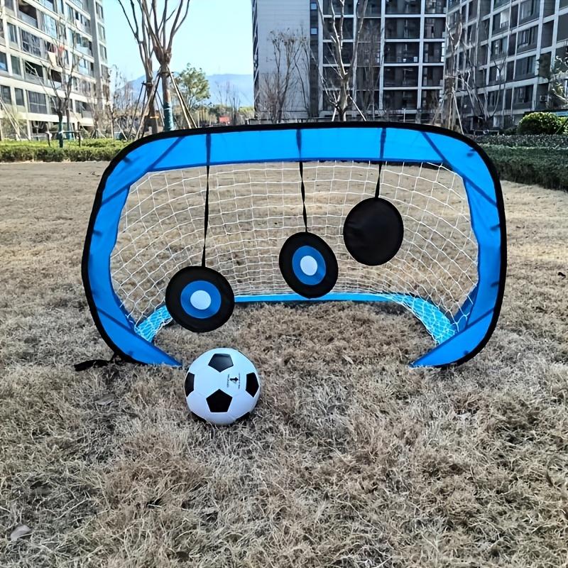 4-in-1 Portable Soccer Training Net with Goal Posts - Detachable Multi-purpose for Football Practice