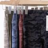 Camouflage Quick-Dry Double-Sided Brushed Yoga Pants: Nude, Versatile, 9/10 Length for Night Running or Outdoor Wear.