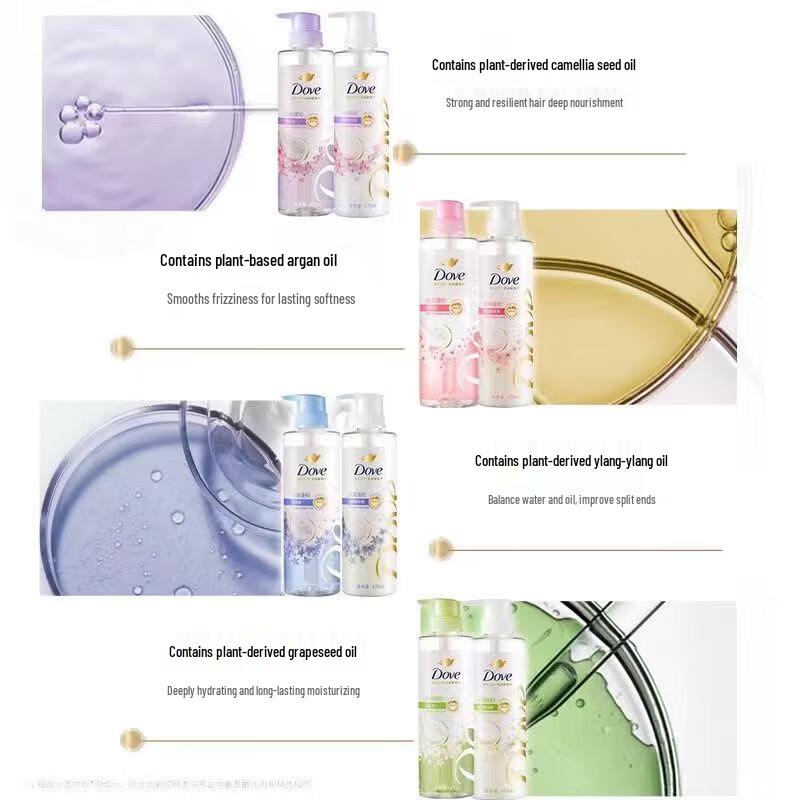 DOVE Botanical Hydrating & Volumizing Shampoo