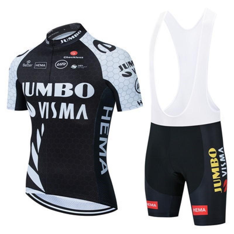 Mens Cycling Jersey Set Short Sleeve Breathable Road Bike Apparel Outdoor Sport Wear