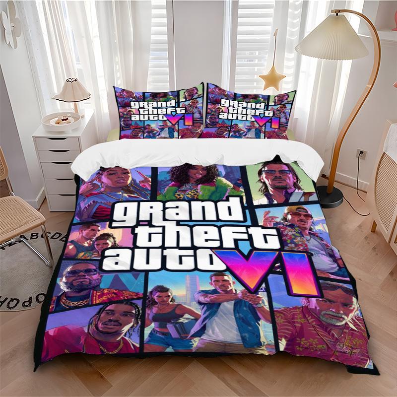 Gta Vi Gultasveļas Komplekts 3 Daļās