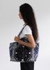 Yahnsisi Two-Way Daybag Large - Paisley Black