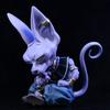 Atemberaubende Dragon Ball Z Figur Plüsch Gott Beerus Sitzende Pose PVC Statue Sammlermodell