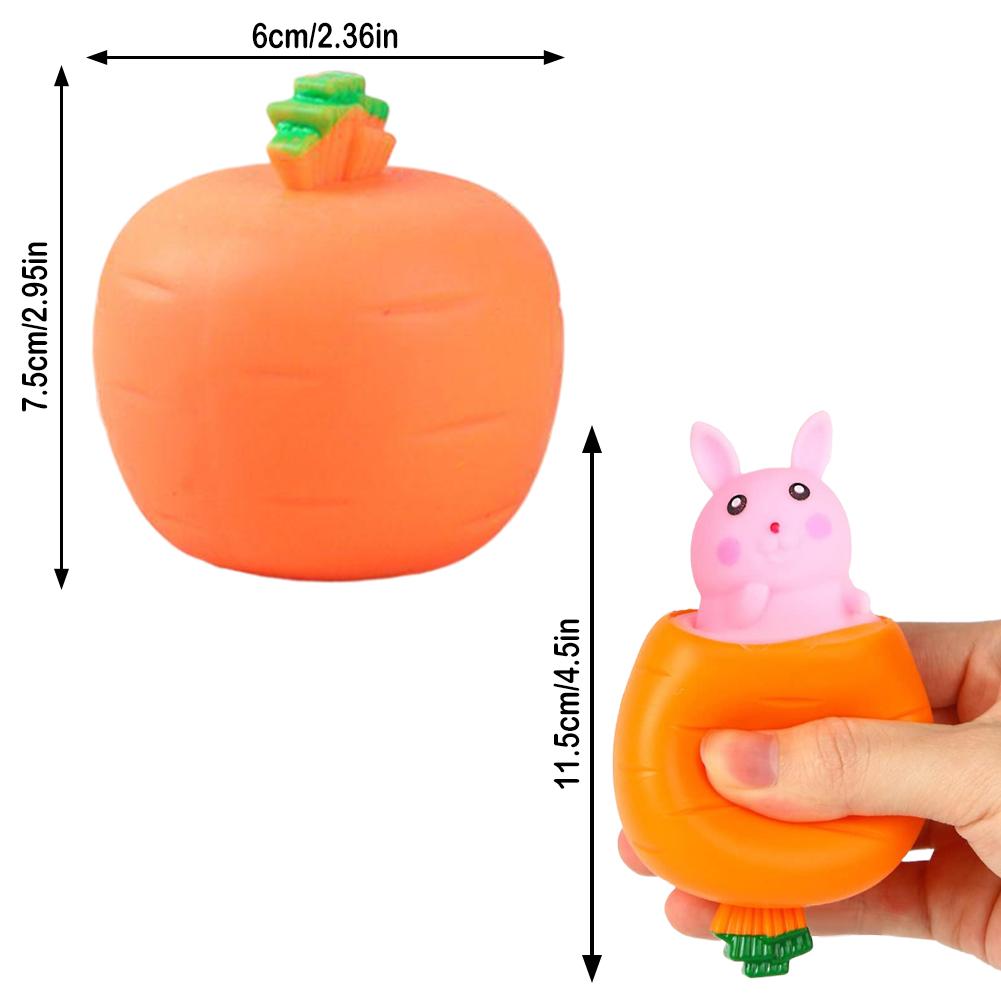 Squeeze Toys Animal Fidget Toy Anxiety Reducer Sensory Play Kids Adult Toy Soft Rabbit  Bear Tiger Pig Kawaii Cute Toy