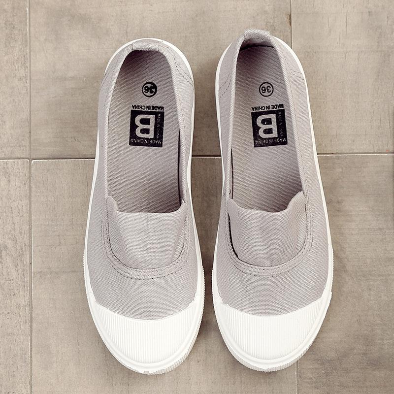 2025 Spring Canvas Shoes: Unisex Casual Low-Cut Flats in Korean Style