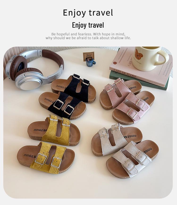 Breathable Soft-Soled Summer Sandals for Girls - Lightweight, Versatile, and Fashionable Casual Beach Shoes