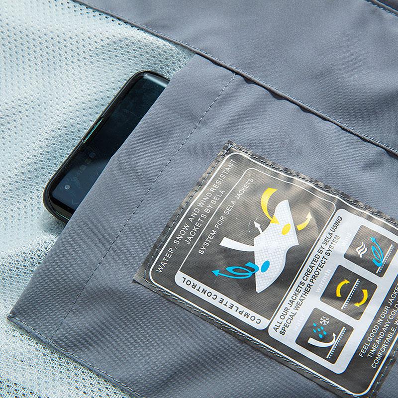 Jachetă Unisex Moale Impermeabilă Jachetă Ușoară Rezistentă la Vânt pentru Drumeții Pelerină de Ploaie Respirabilă pentru Sporturi în Aer Liber Alergare Camping