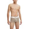 Calvin Klein Solid Breathable Boxer Briefs Men Underwear Dark-Green Light-Brown NB1086-67J