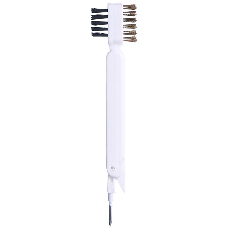 Multi-Function 3-in-1 Nylon Stove Brush with Stainless Steel Needles