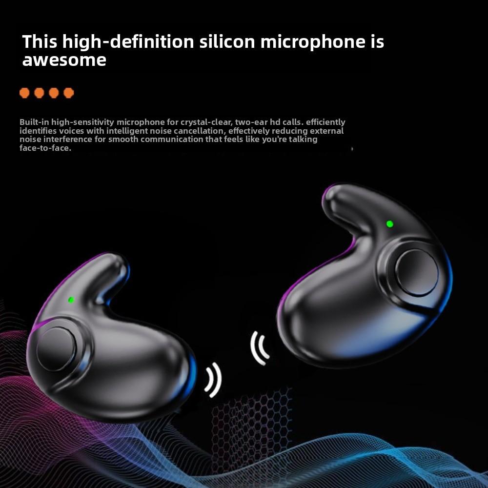 LED Display Wireless Bluetooth Earphones Noise Reduction Bluetooth Headphone  Sports