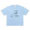 Hip Hop Harajuku Herren T-Shirt Goth Lustiger Grafikdruck Cooles Kurzarm-T-Shirt Damenmode Oversized Baumwoll-T-Shirt Y2k Top