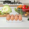 Refrigerator Egg Tray Holder Egg Storage Box Practical Storage Container For Kitchen And Refrigerator Organizer Large Capacity