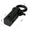 Shackle Hitch Receiver 2 inch 4.75T Solid Heavy Duty Towing Hitch Receiver Best Towing Accessories for Vehicle Recovery Off-Road