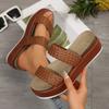 Women Slippers 2025 New Outdoor Beach Sandals Comfortable Hot Shallow Wedges Shoes Women Designer Casual Slippers Slides Women