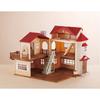 Sylvanian Families Red Roof Large House Attic is Secret Room 3 years up Doll Play Characters Cute Educational Toy Indoor Children Kids Boys Girls Gift
