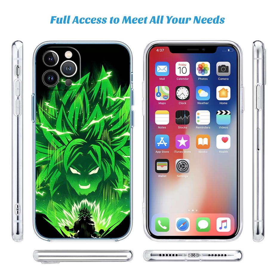 TR8 Dragon Ball BROLY Phone Case for Motorola Moto E13 E15 E20 E22 E22I E22S E30 E32 E40 E7 E7I G Plus Power Play Stylus G22 G14