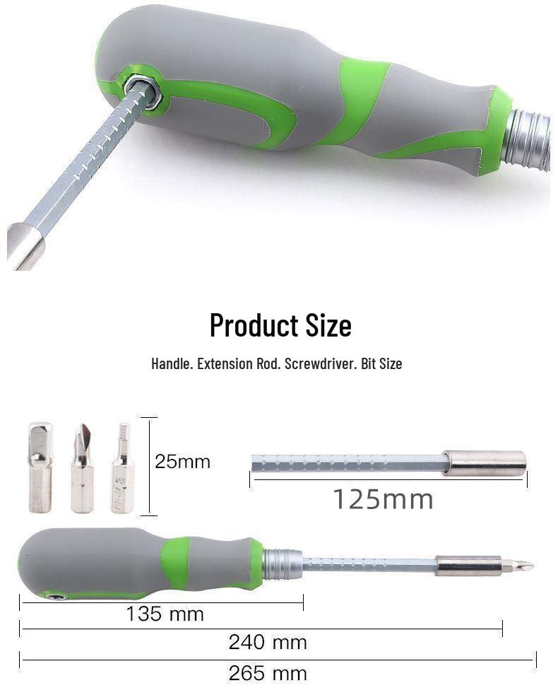 41-in-1 Multi-functional Screwdriver Set: Torx, Triangle, Hex, Y-Type, Phillips S2 Alloy