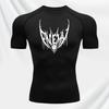 Herren Sommer Sportbekleidung Laufen und Radfahren Enges Kompressions-T-Shirt Hohe Elastizität Outdoor-Sport Komfortables Kurzarm-Top zum Joggen