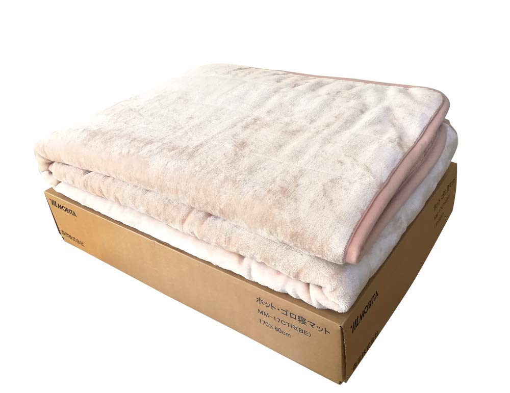 Morita Hot Sleeping Mat Hot Electric Floor Sofa for Approximately 1 Tatami Fully (MORITA) (Heated Carpet, Mat, Mat, Pad, Cover) Mat, Washable, Beige,