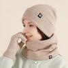 Thicken Winter Beanie Hats Scarf Gloves Set Cold Proof Winter Hat Mask Scarf  Women