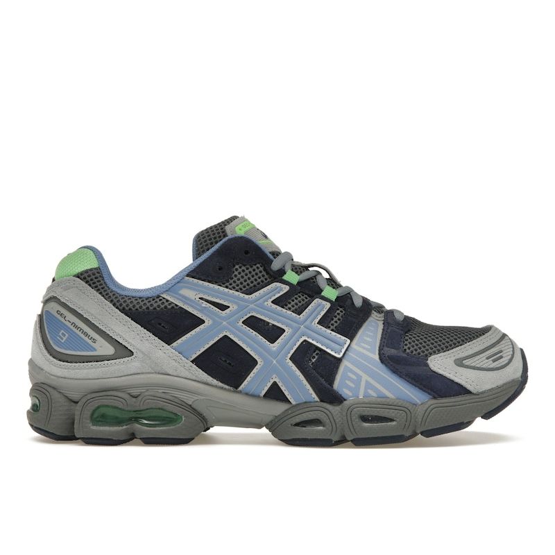 Asics Tênis Unissex Gel Nimbus 9 Cinza Aço Azul Harmonia 1201A584-023