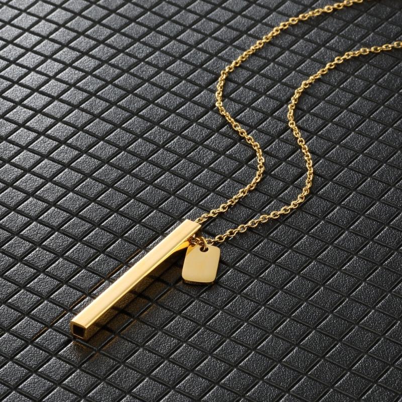 Meditation Mindfulness Breathing Necklace Stainless Steel Whistle Pendant Necklaces Breathing Exercise for Relaxation