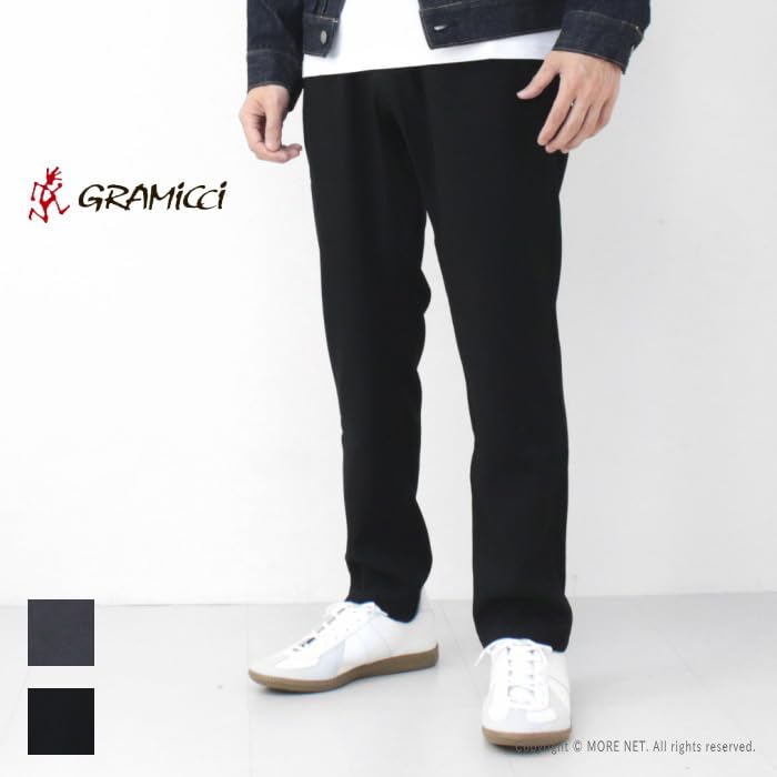 Gramicci Men's Wool-Like Slacks Pants, GMP4-FJP15, Climbing, Size S, Charcoal