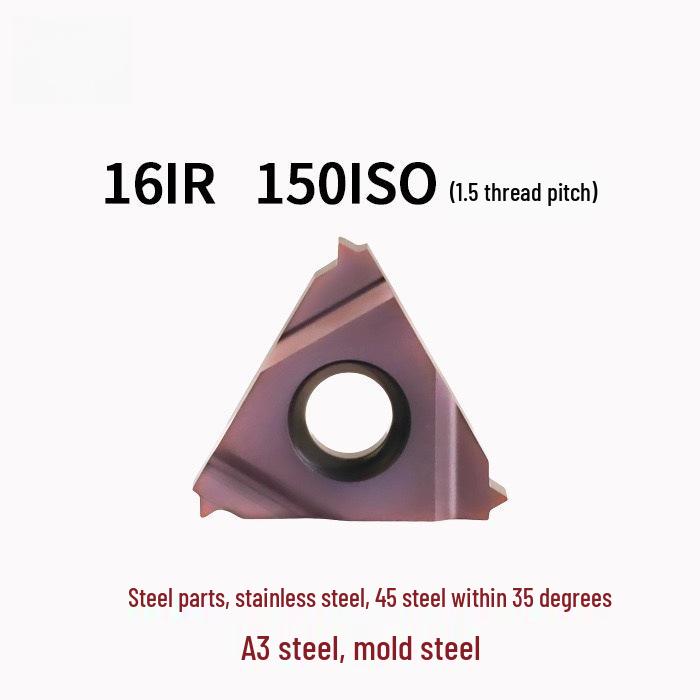 Haojiang AG60 CNC Threading Inserts Tool Holder for Internal/External Threads In Stainless Steel