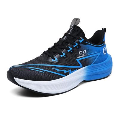 Baskets d'extérieur tendance pour homme femme randonnée semelles épaisses légères respirantes coussinées chaussures d'entraînement jogging entraînement athlétique