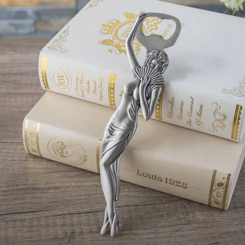 

Creative Metal Beauty Bottle Opener,European Beer Opener,Bottle Opener Crafts,Personalized Bar Tools Kitchen Tools Cool Gadgets